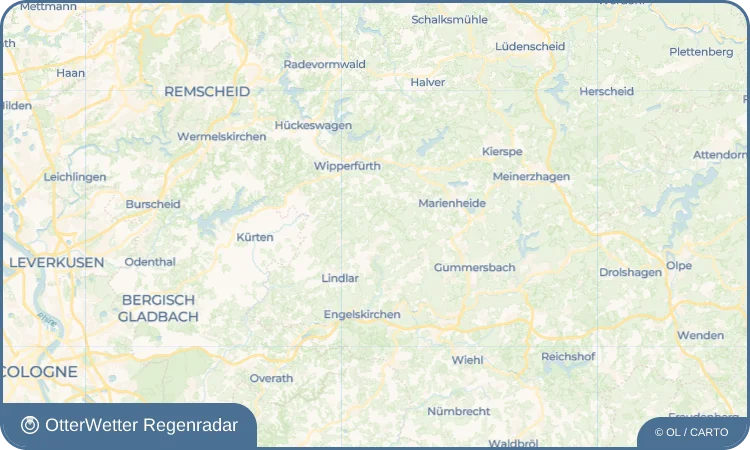 Widget-Vorschau für Unterlichtinghagen Wetter-Widget-Vorschau mit Vorhersagedaten für Unterlichtinghagen