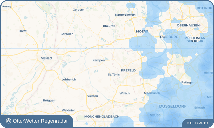 Wetter-Widget-Vorschau mit Vorhersagedaten für Unterweiden
