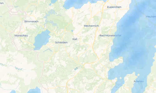 Regenradar Vorschaubild - Aktuelle Niederschläge in Urft und Umgebung