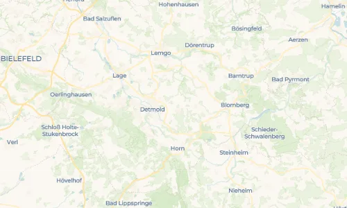 Regenradar Vorschaubild - Aktuelle Niederschläge in Vahlhausen und Umgebung