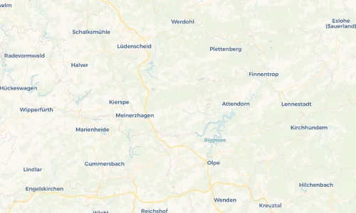 Regenradar Vorschaubild - Aktuelle Niederschläge in Valbert und Umgebung