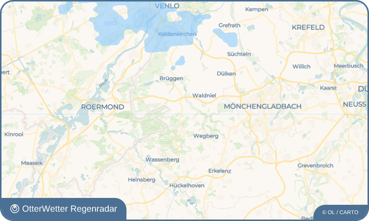 OtterWetter Regenradar-Widget Varbrook