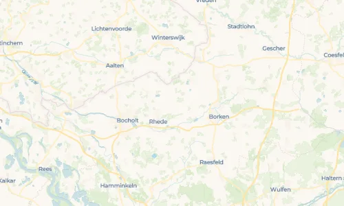 Regenradar Vorschaubild - Aktuelle Niederschläge in Vardingholt und Umgebung