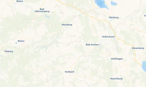 Regenradar Vorschaubild - Aktuelle Niederschläge in Vasbeck und Umgebung