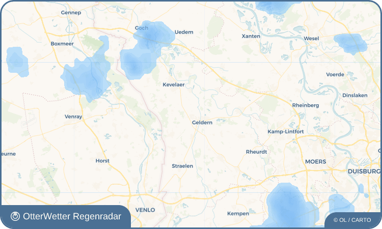 Widget-Vorschau für Veert Wetter-Widget-Vorschau mit Vorhersagedaten für Veert