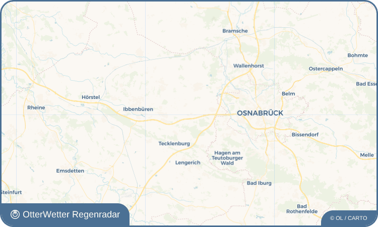 OtterWetter Regenradar-Widget Velpe