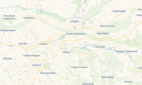 Regenradar-Vorschau: aktuelle Niederschläge in Vennebeckerbruch und Umgebung