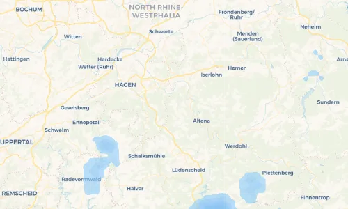 Regenradar Vorschaubild - Aktuelle Niederschläge in Veserde und Umgebung