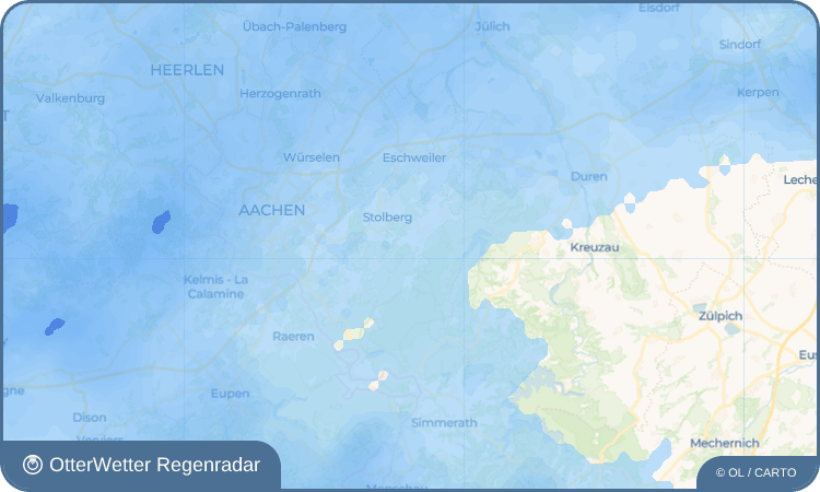 OtterWetter Regenradar-Widget Vicht