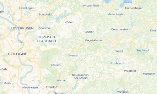 Regenradar-Vorschau: aktuelle Niederschläge in Vilkerath und Umgebung