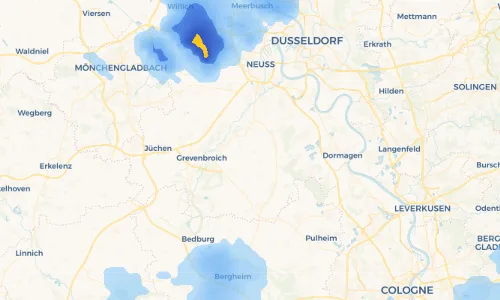 Regenradar Vorschaubild - Aktuelle Niederschläge in Villau und Umgebung