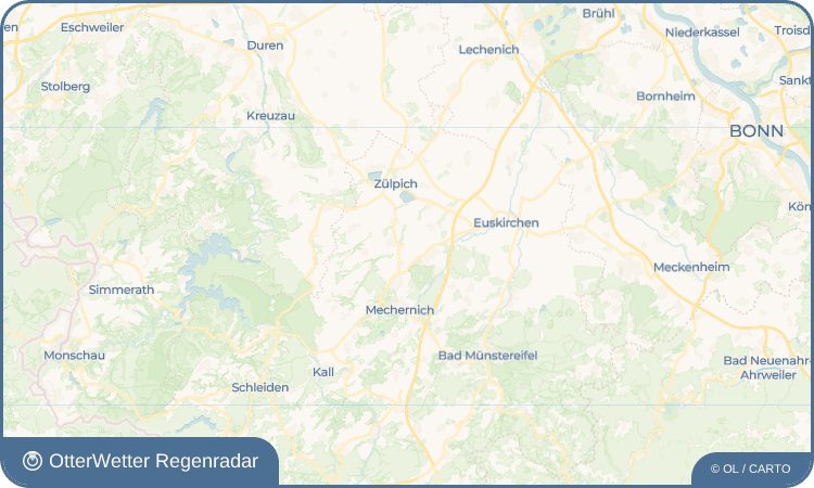 OtterWetter Regenradar-Widget Virnich