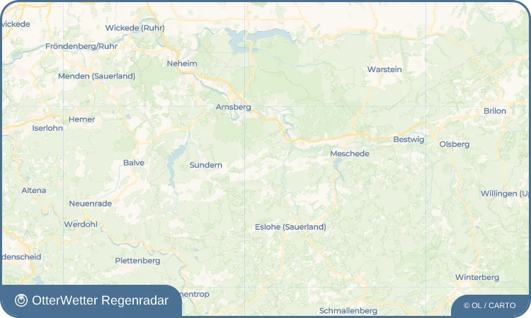Widget-Vorschau für Visbeck Wetter-Widget-Vorschau mit Vorhersagedaten für Visbeck