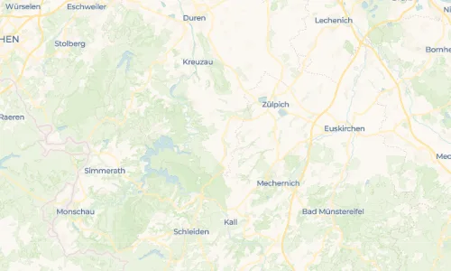 Regenradar Vorschaubild - Aktuelle Niederschläge in Vlatten und Umgebung