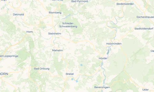 Regenradar Vorschaubild - Aktuelle Niederschläge in Vörden und Umgebung