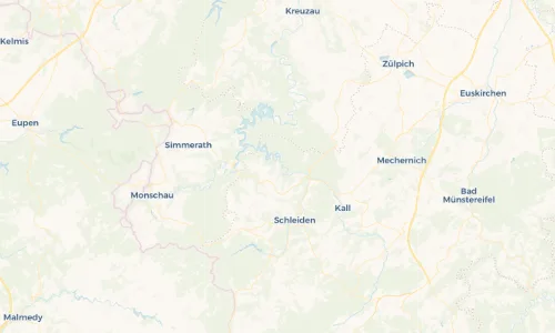 Regenradar Vorschaubild - Aktuelle Niederschläge in Vogelsang Internationaler Platz (IP) und Umgebung