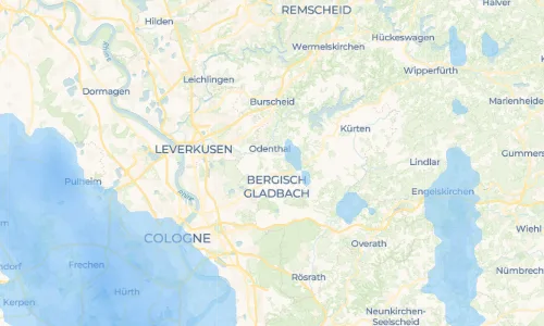 Regenradar Vorschaubild - Aktuelle Niederschläge in Voiswinkel und Umgebung