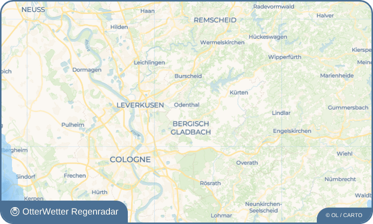 OtterWetter Regenradar-Widget Voiswinkel