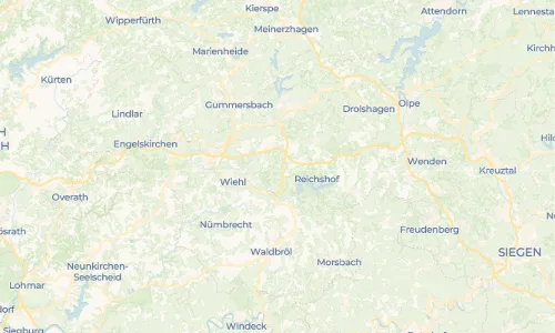 Regenradar Vorschaubild - Aktuelle Niederschläge in Volkenrath und Umgebung