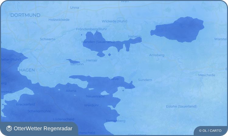 OtterWetter Regenradar-Widget Volkringhausen