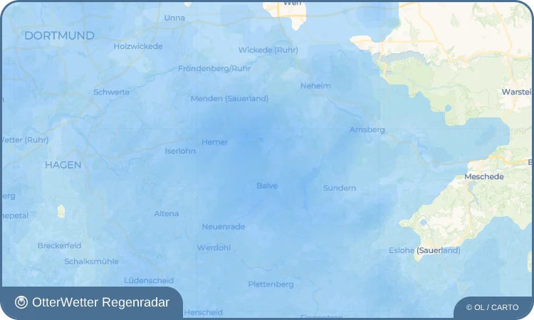 Widget-Vorschau für Volkringhausen Wetter-Widget-Vorschau mit Vorhersagedaten für Volkringhausen