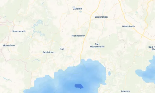 Regenradar Vorschaubild - Aktuelle Niederschläge in Vollem und Umgebung