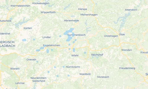 Regenradar Vorschaubild - Aktuelle Niederschläge in Vollmerhausen und Umgebung