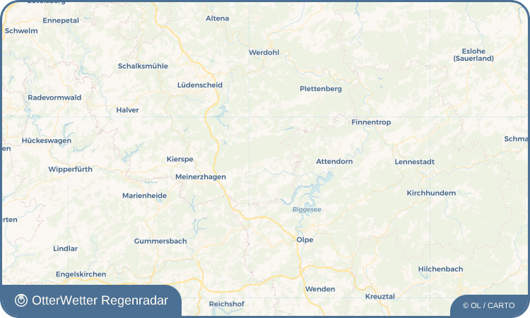 Widget-Vorschau für Vorderhagen Wetter-Widget-Vorschau mit Vorhersagedaten für Vorderhagen