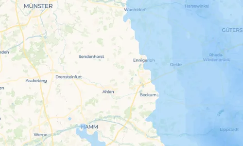 Regenradar Vorhelm: aktuelle Niederschläge in Vorhelm und Umgebung, Stand 18. Oktober 2026 um 14:35 Uhr