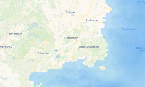 Regenradar Vorschaubild - Aktuelle Niederschläge in Vussem und Umgebung