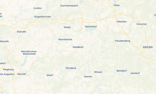 Regenradar Vorschaubild - Aktuelle Niederschläge in Waldbröl und Umgebung