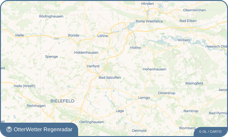 OtterWetter Regenradar-Widget Waldemeine