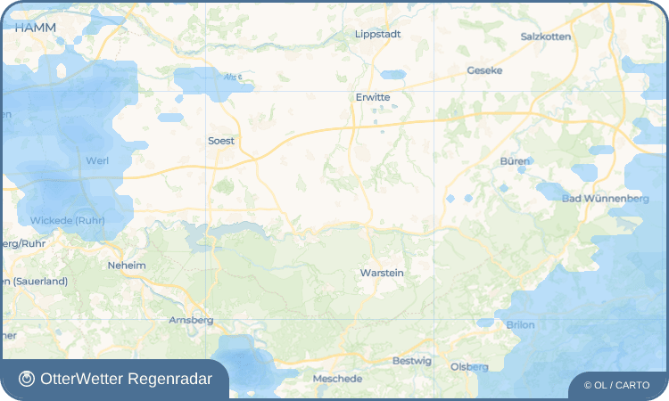 Wetter-Widget-Vorschau mit Vorhersagedaten für Waldhausen