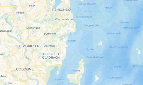 Regenradar Vorschaubild - Aktuelle Niederschläge in Waldmühle und Umgebung