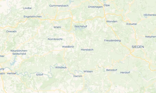 Regenradar Wallerhausen: aktuelle Niederschläge in Wallerhausen und Umgebung, Stand 20. Oktober 2026 um 2:45 Uhr