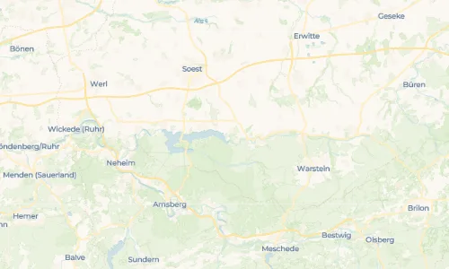 Regenradar Vorschaubild - Aktuelle Niederschläge in Wamel und Umgebung