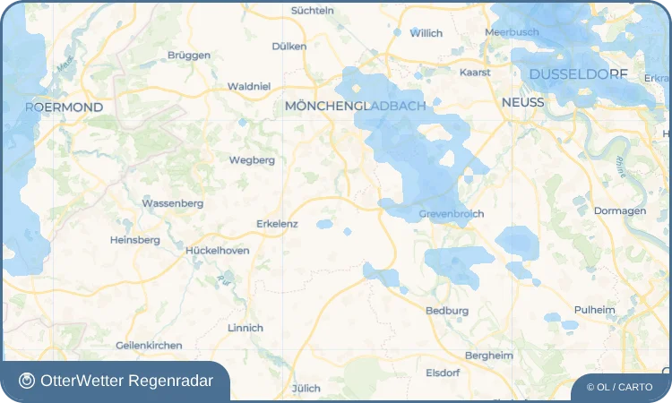 Widget-Vorschau für Wanlo Wetter-Widget-Vorschau mit Vorhersagedaten für Wanlo