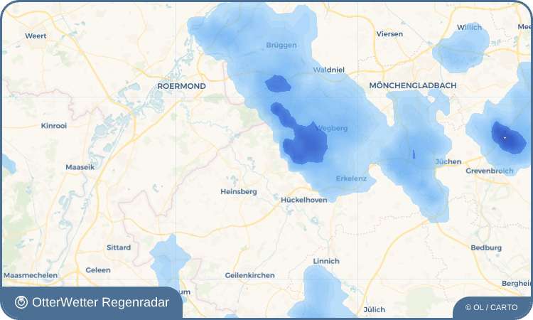 OtterWetter Regenradar-Widget Wassenberg