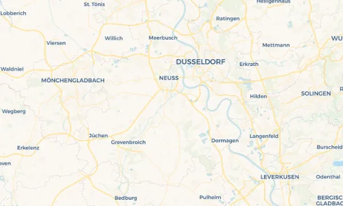 Regenradar Vorschaubild - Aktuelle Niederschläge in Weckhoven und Umgebung