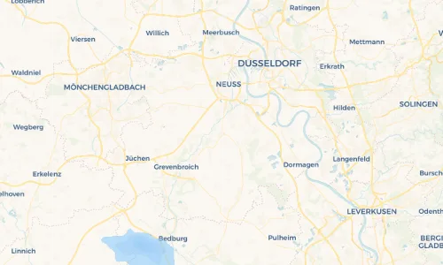 Regenradar Vorschaubild - Aktuelle Niederschläge in Wehl und Umgebung