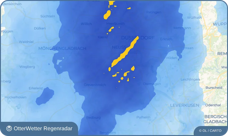 Widget-Vorschau für Wehl Wetter-Widget-Vorschau mit Vorhersagedaten für Wehl
