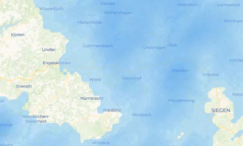 Regenradar Vorschaubild - Aktuelle Niederschläge in Wehnrath und Umgebung
