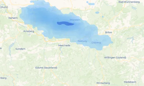 Regenradar Vorschaubild - Aktuelle Niederschläge in Wehrstapel und Umgebung