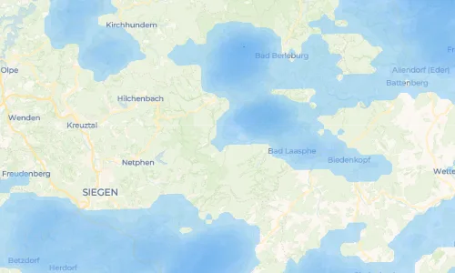 Regenradar Vorschaubild - Aktuelle Niederschläge in Weide und Umgebung