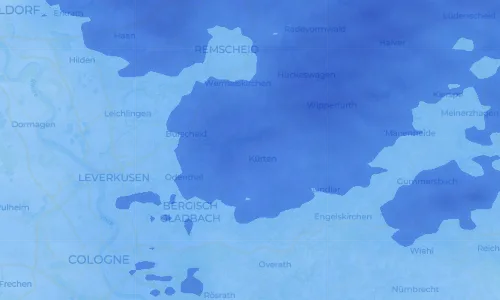 Regenradar Weiden: aktuelle Niederschläge in Weiden und Umgebung, Stand 21. Oktober 2026 um 7:30 Uhr