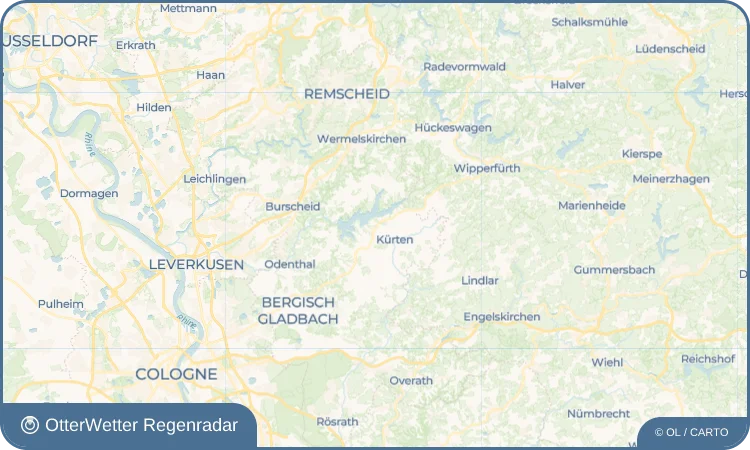 Widget-Vorschau für Weiden Wetter-Widget-Vorschau mit Vorhersagedaten für Weiden
