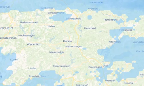 Regenradar Vorschaubild - Aktuelle Niederschläge in Weißenpferd und Umgebung