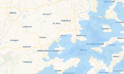 Regenradar Vorschaubild - Aktuelle Niederschläge in Wekeln und Umgebung