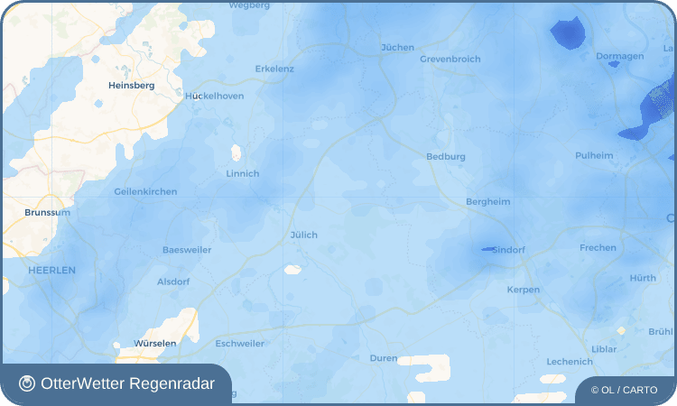 OtterWetter Regenradar-Widget Welldorf