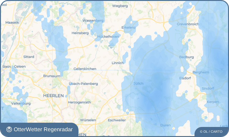OtterWetter Regenradar-Widget Welz